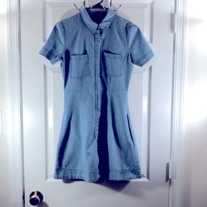 BACK TO SCHOOL DENIM DRESS